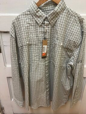 NWT M’s Heybo Headwater LS- Laurel Oak
